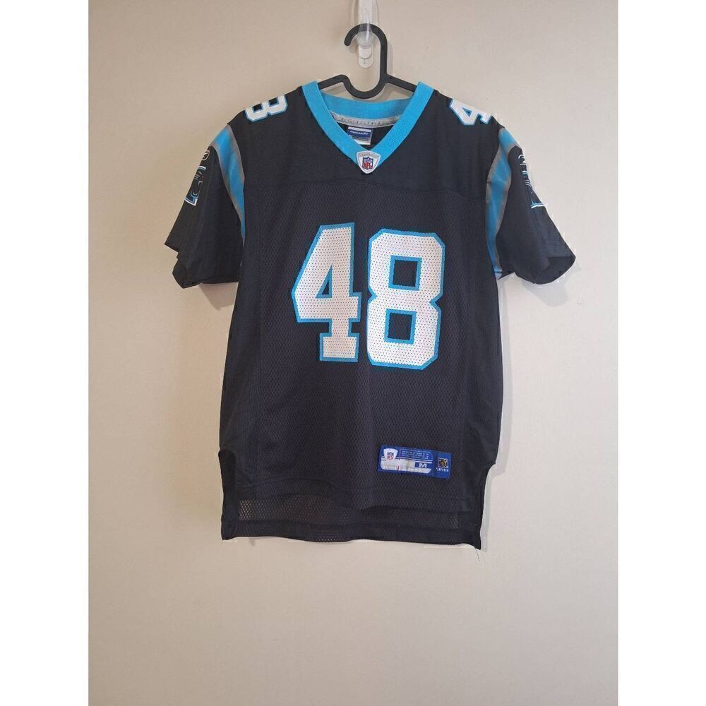NFL Panthers #48 Davis jersey
